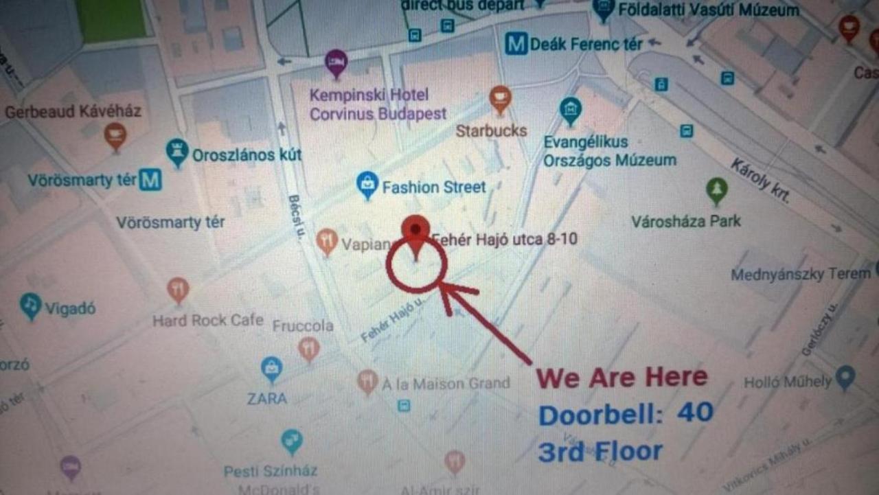 White Ship Apartman Budapest Eksteriør bilde